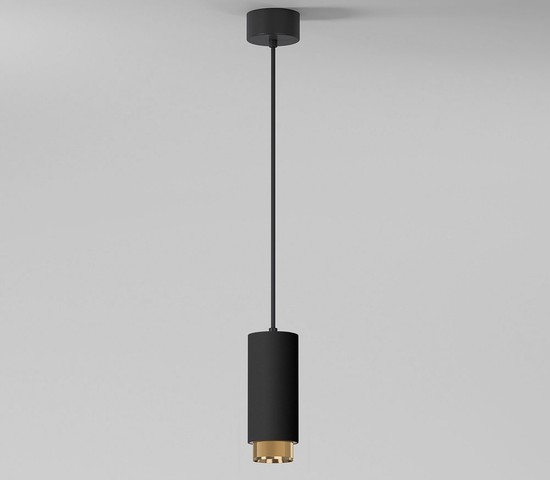 50122/1 GU10 чёрный/золото