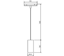 Slim Magnetic Трековый светильник 12W 4200K Amend (чёрный) 85519/01