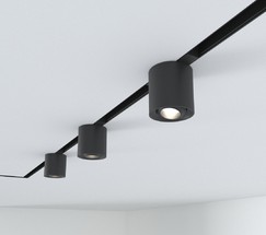 Slim Magnetic Трековый светильник 10W 4200K Orsa (чёрный) 85053/01