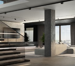 Slim Magnetic Трековый светильник 12W 4200K Solo (чёрный) 85055/01