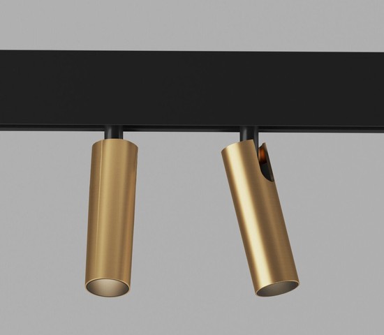 Slim Magnetic Трековый светильник 14W 4200K Dual (латунь) 85046/01