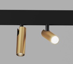 Slim Magnetic Трековый светильник 14W 4200K Dual (латунь) 85046/01