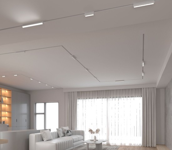 Slim Magnetic Трековый светильник 18W 4200K Alter (белый) 85050/01