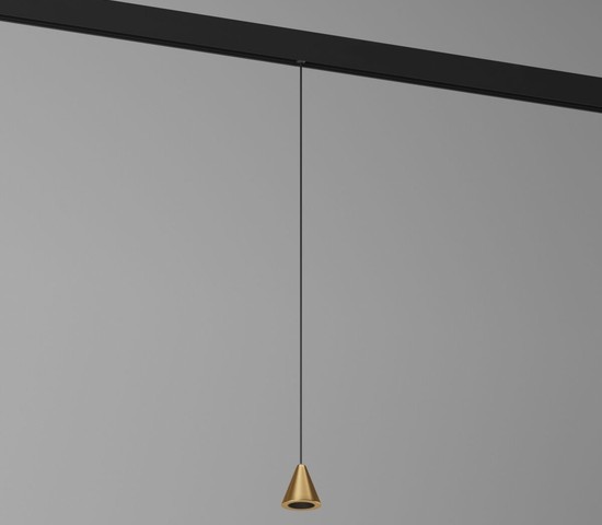 Slim Magnetic Трековый светильник 5W 4200K Event (латунь) 85039/01