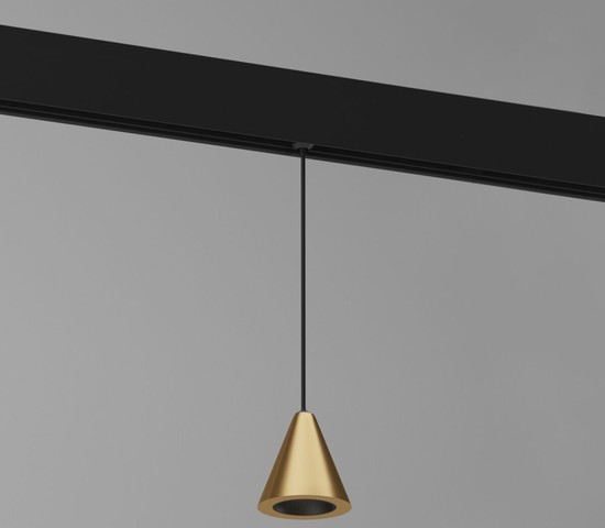 Slim Magnetic Трековый светильник 5W 4200K Event (латунь) 85039/01