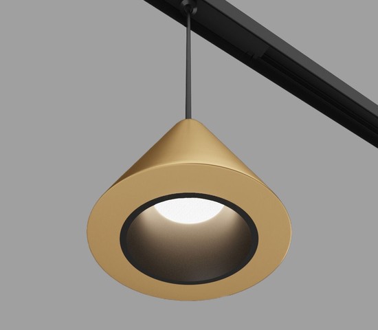 Slim Magnetic Трековый светильник 5W 4200K Event (латунь) 85039/01