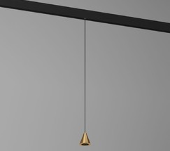 Slim Magnetic Трековый светильник 5W 4200K Event (латунь) 85039/01