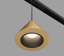 Slim Magnetic Трековый светильник 5W 4200K Event (латунь) 85039/01