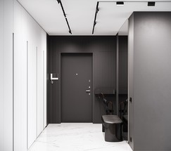 Slim Magnetic Трековый светильник 6W 4200K Kos (чёрный) 85084/01