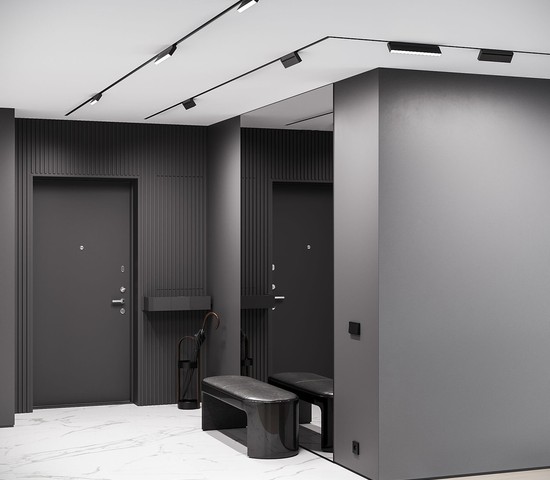 85083/01 Slim Magnetic Умный трековый светильник 18W 2700-6500K Dim Kos (чёрный)