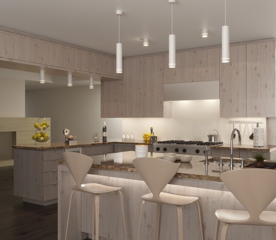 DLR022 12W 4200K хром матовый