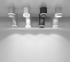 DLR022 12W 4200K хром матовый