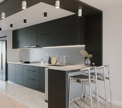 Cors 10W (25032/LED) белый/серебро