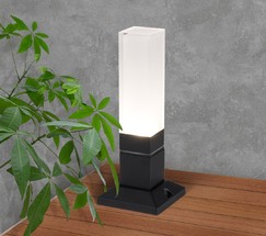 Универсальный уличный светильник 1536 TECHNO LED чёрный