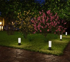 Универсальный уличный светильник 1536 TECHNO LED чёрный