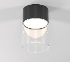 25047/LED 10W 4000К черный/прозрачный