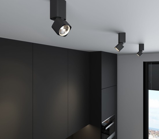 25043/LED 10W 4000K чёрный