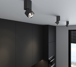 25043/LED 10W 4000K чёрный