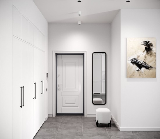 25034/LED 10W 4200K белый/чёрный жемчуг