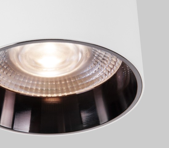 25034/LED 10W 4200K белый/чёрный жемчуг