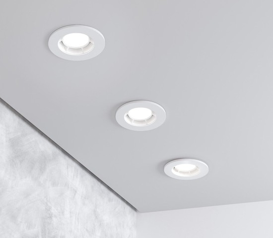 25009/01 GU10 белый