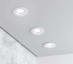 25009/01 GU10 белый