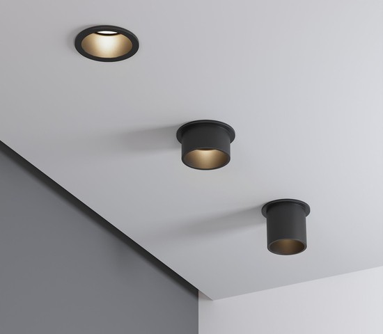 25002/01 GU10 чёрный