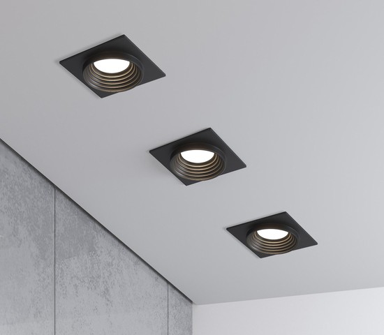 25006/01 GU10 чёрный