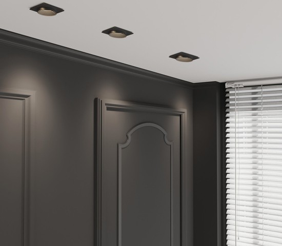 25006/01 GU10 чёрный