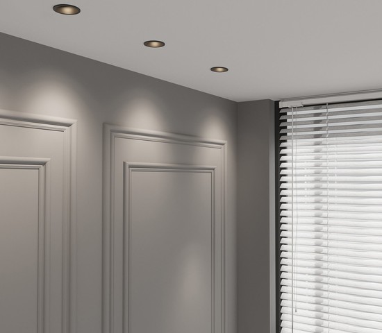 25008/01 GU10 чёрный