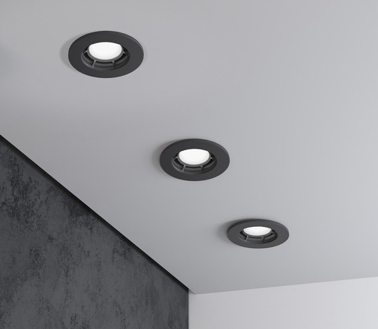 25009/01 GU10 чёрный