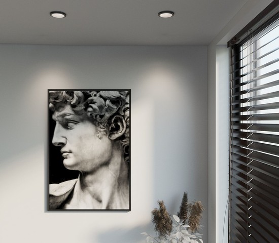 25010/01 GU10 чёрный