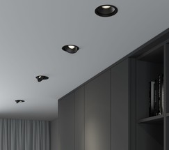 25083/LED 6W 4200K чёрный