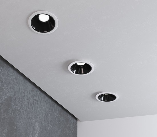 25081/LED 8W 4200K белый/чёрный жемчуг