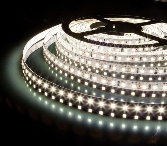 Лента светодиодная 120Led 9,6W IP65 4200K дневной белый (2835 12V 120Led 9,6W IP65)
