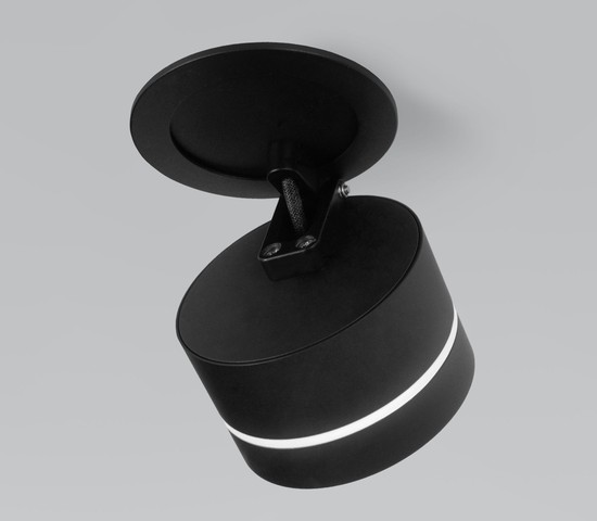 25035/LED 8W 4200K чёрный