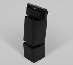 Cubus чёрный матовый 10W 4200K (85516/01) однофазный