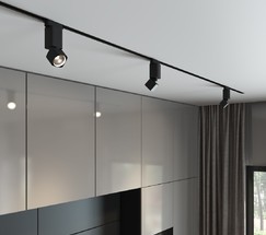 Cubus чёрный матовый 10W 4200K (85516/01) однофазный