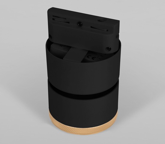 Impact чёрный матовый/золото 10W 4200K (85514/01) однофазный