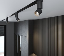 Sens чёрный матовый 10W 4200K (85047/01) однофазный