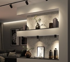 Cors чёрный матовый 10W 4200K (85513/01) однофазный