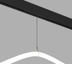 Slim Magnetic Коннектор для шинопровода черный Full light 85102/00