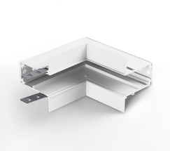 Slim Magnetic Коннектор угловой внутренний для встраиваемого шинопровода белый 85093/11
