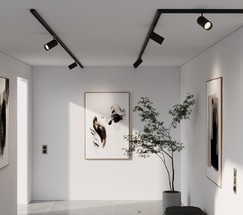 Slim Magnetic Шинопровод Round накладной (2м) 85133/00