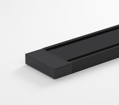 Flat Magnetic Шинопровод накладной (2м) чёрный 85129/00