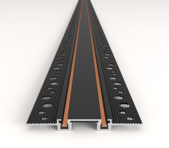 Flat Magnetic Шинопровод встраиваемый (2м) чёрный 85130/00