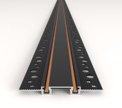 Flat Magnetic Шинопровод встраиваемый (2м) чёрный 85130/00