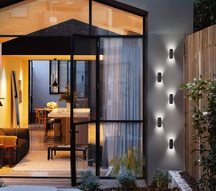 Универсальный уличный светильник 1632 TECHNO LED Taco чёрный