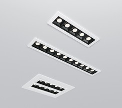 Точечный светильник 9922 LED 20W 4200K белый/черный