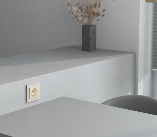 W0013111/ Рамка на 1 пост Senso (шампань, стекло soft-touch)